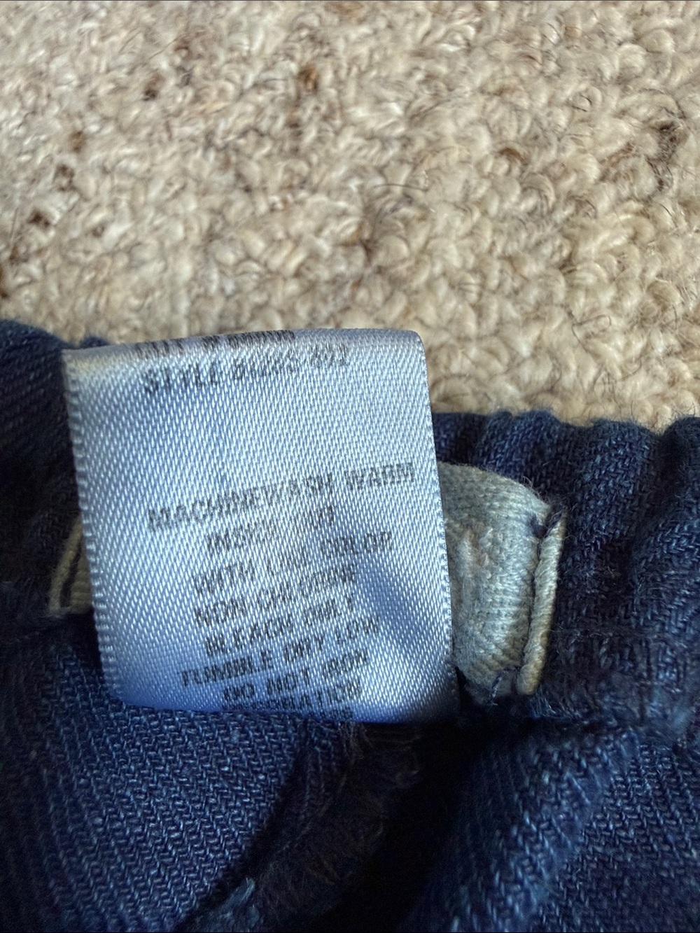 CP Shades Pants Womens Sz S Blue 100% Linen Pull On Elastic Waist Coastal Boho. - Picture 6 of 10